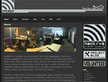Tablet Screenshot of hackrva.org